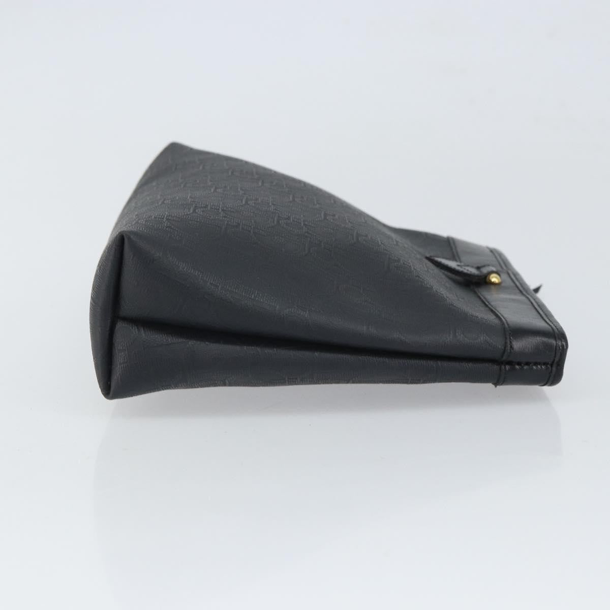 Christian Dior Trotter Pouch Canvas Black Canvas Clutche & Pouche Bag (Pre-Owned)