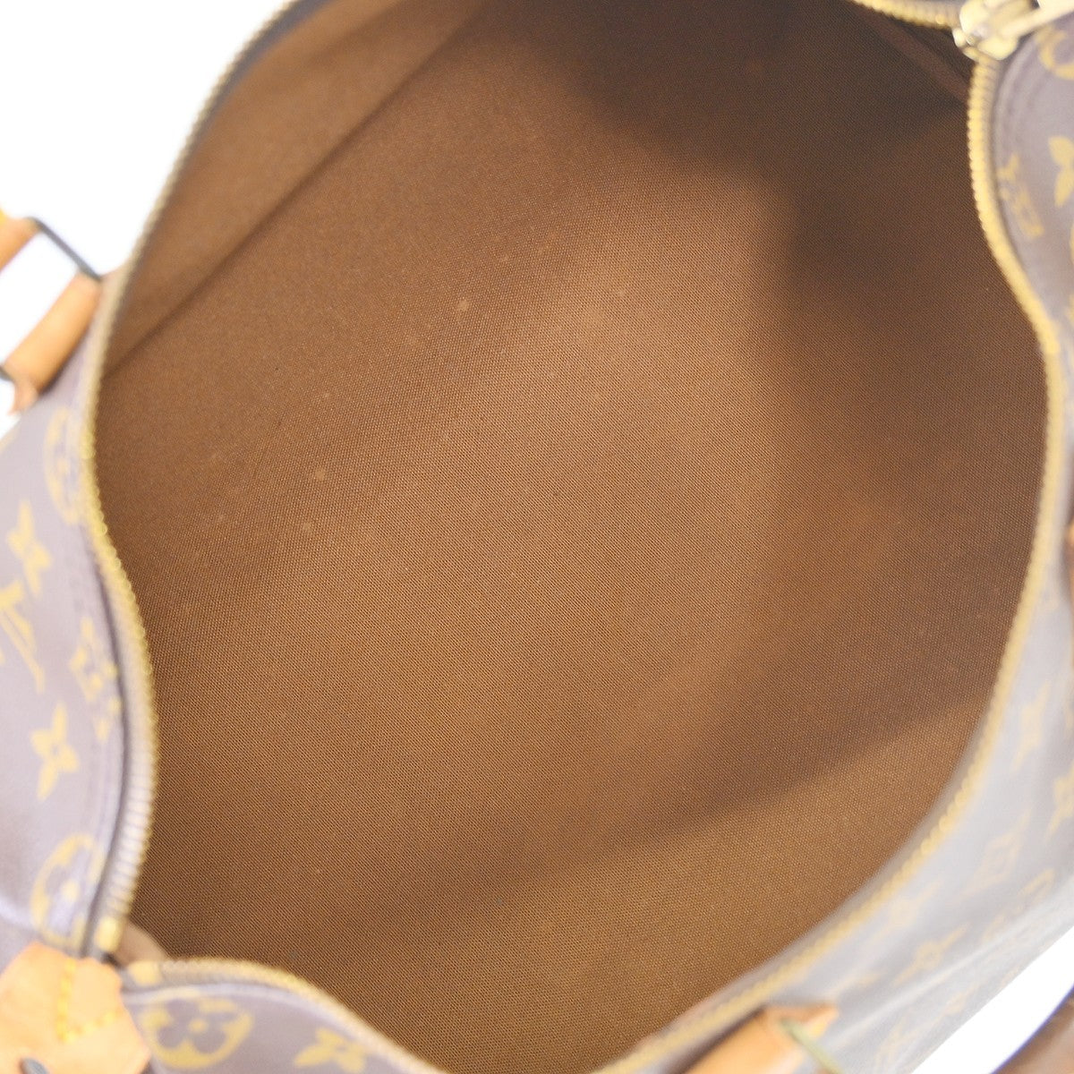 Louis Vuitton Speedy Handbag Monogram Canvas Brown Canvas Handbag (Pre-Owned)