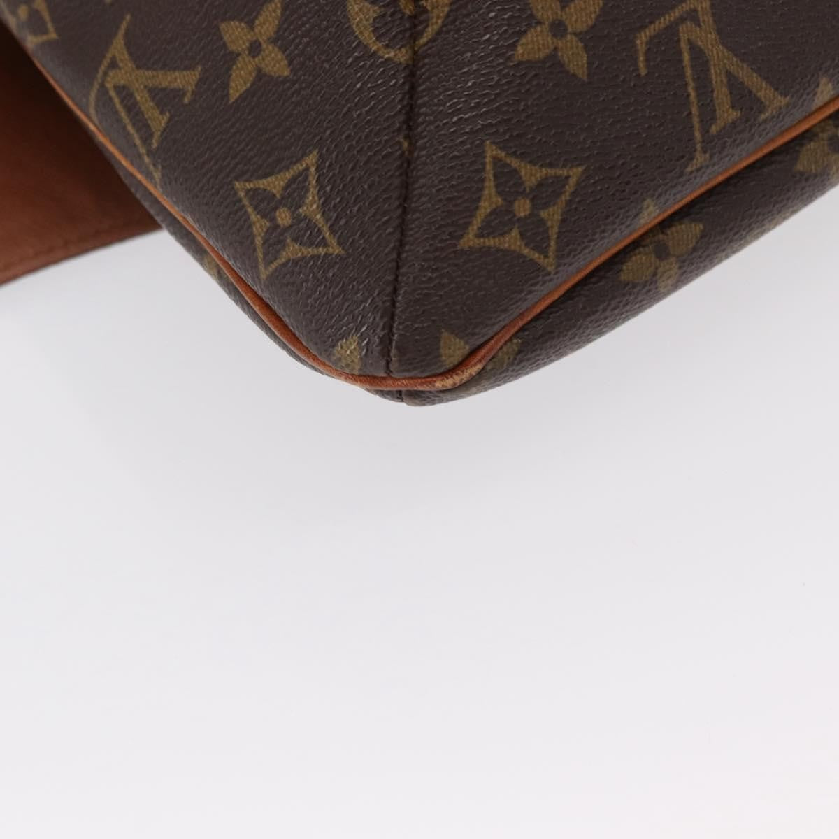 Louis Vuitton Musette Salsa Handbag Monogram Canvas Brown Canvas Shoulder Bag Bag (Pre-Owned)