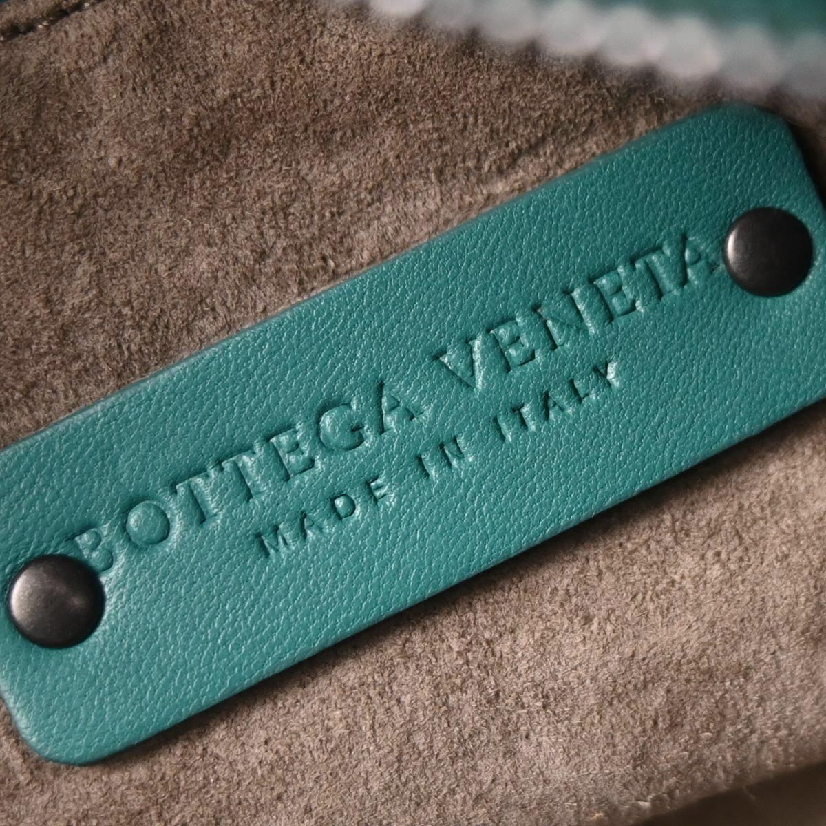 Bottega Veneta Zip Cube Messenger Intrecciato Nappa Green Leather Shoulder Bag Bag (Pre-Owned)