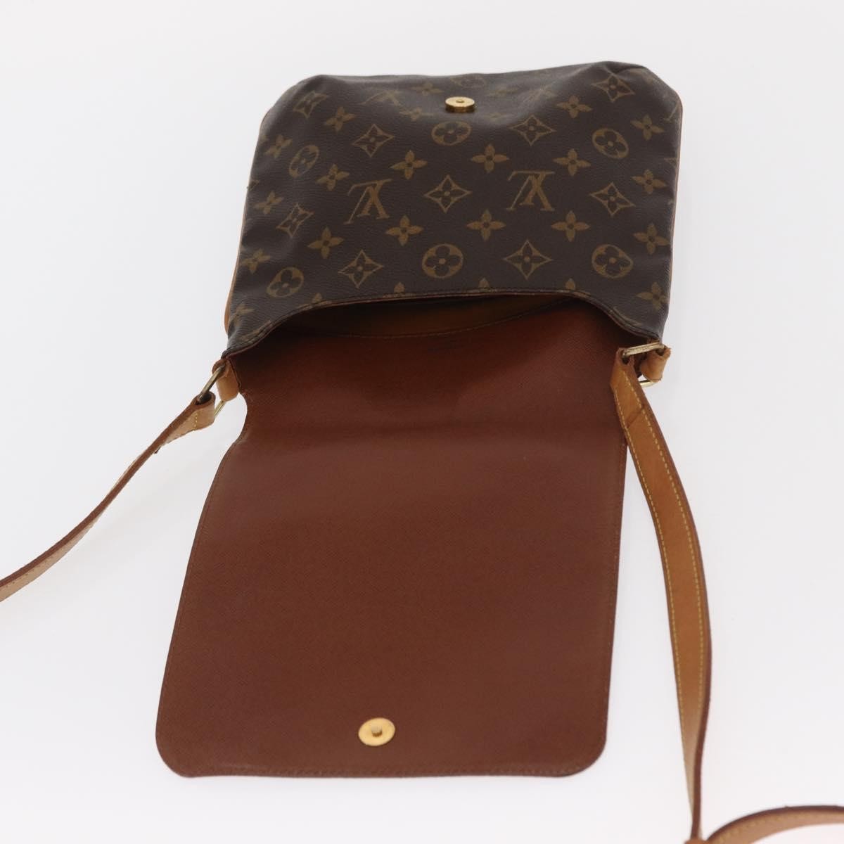 Louis Vuitton Musette Salsa Handbag Monogram Canvas Brown Canvas Shoulder Bag Bag (Pre-Owned)