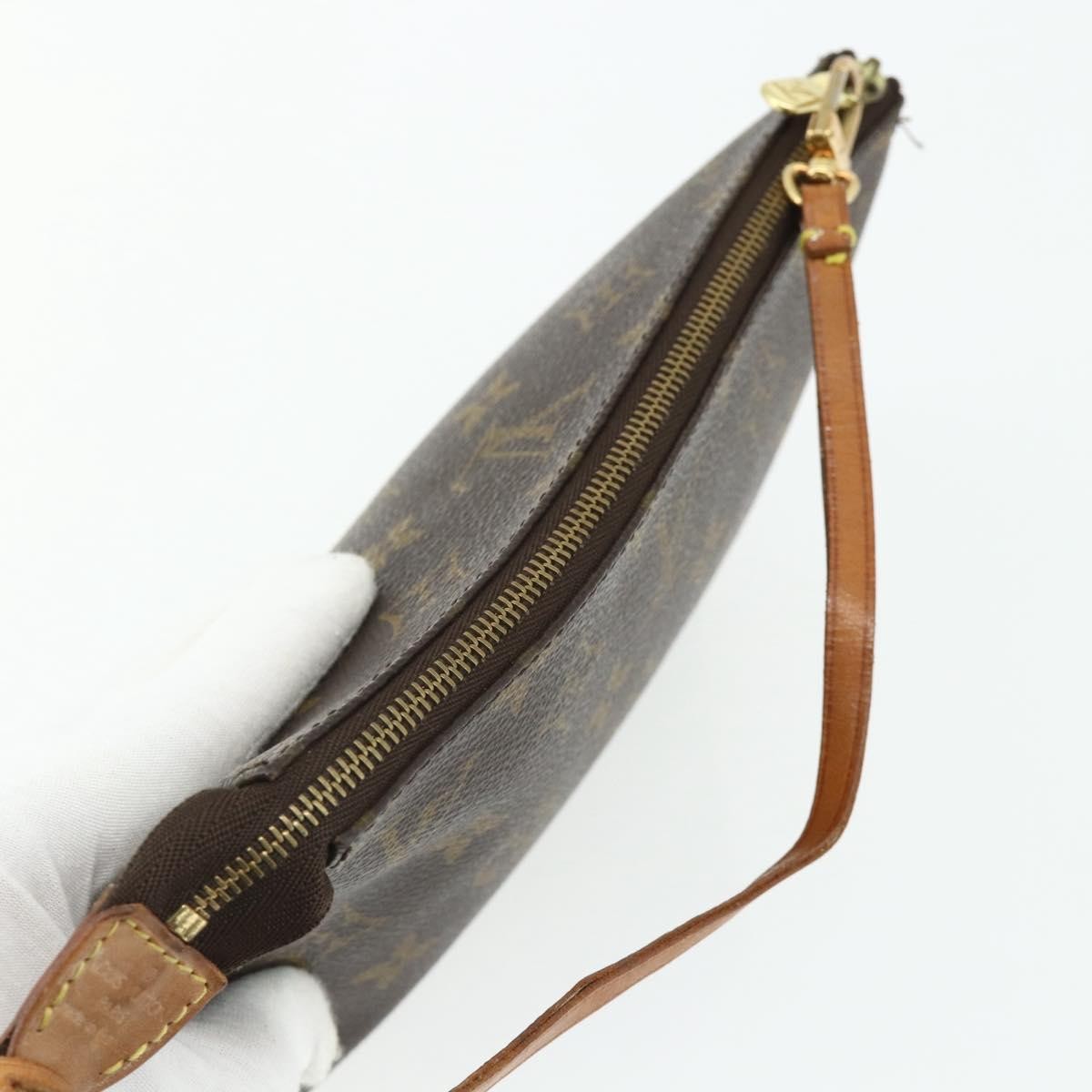 Louis Vuitton Pochette Accessoires Nm Monogram Canvas Brown Canvas Clutche & Pouche Bag (Pre-Owned)