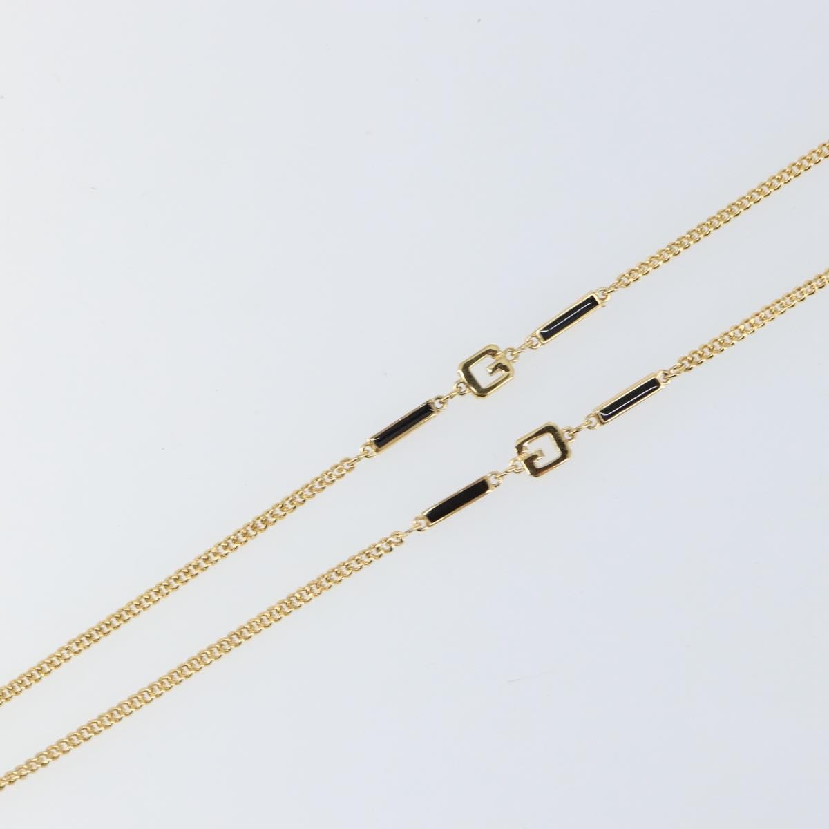 Givenchy Logo G Necklace Metal Gold Metal Necklace Jewelry (Pre-Owned)