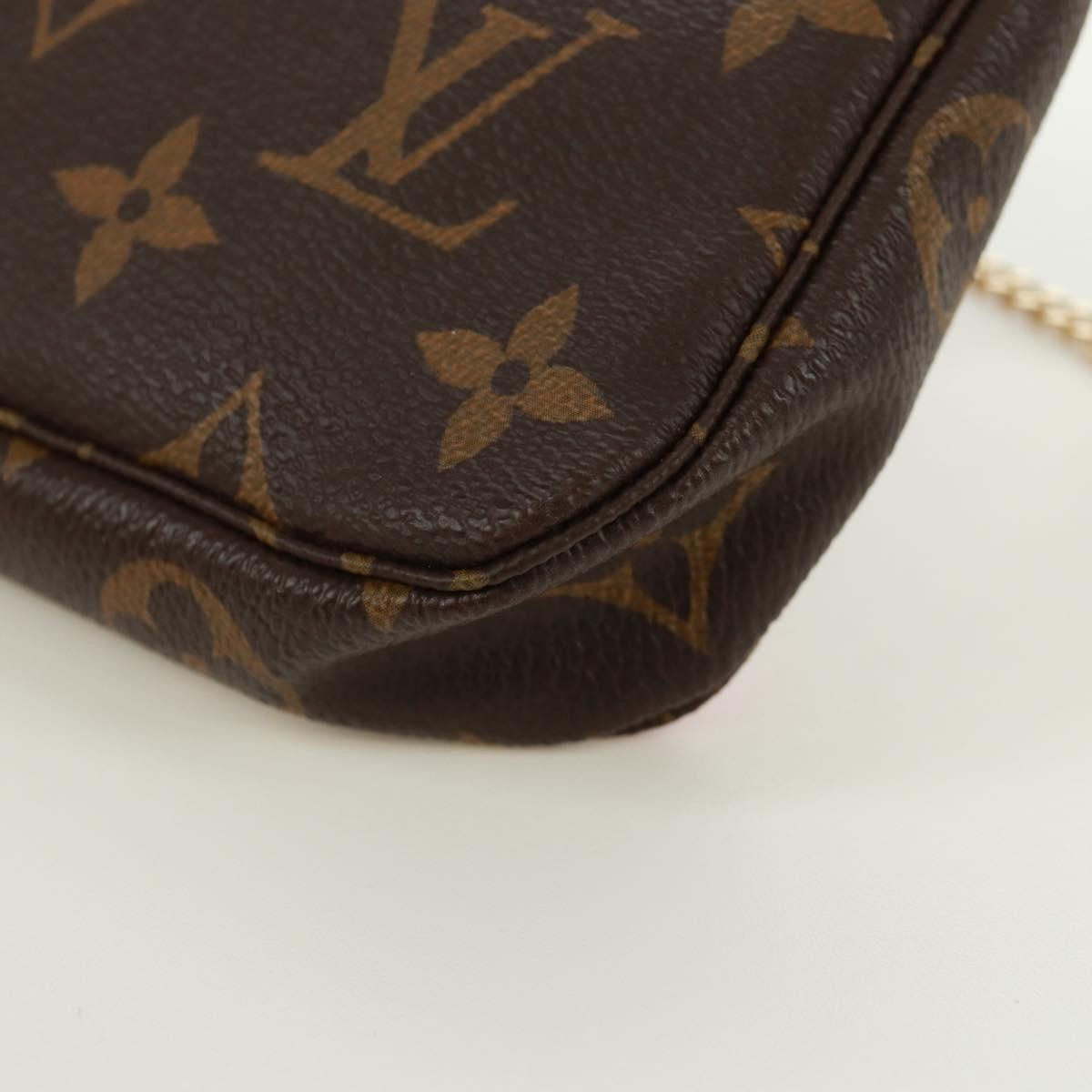 Louis Vuitton Pochette Accessoires Limited Edition Christmas Animation Monogram Canvas Multicolour Canvas Clutche & Pouche Bag (Pre-Owned)