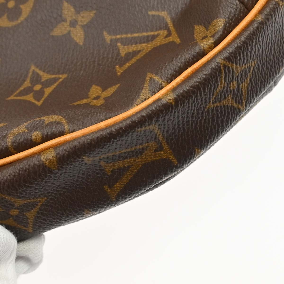Louis Vuitton Croissant Handbag Monogram Canvas Brown Canvas Handbag (Pre-Owned)