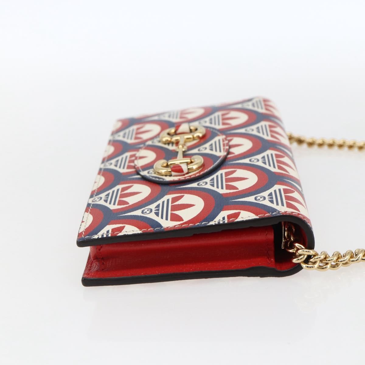 Gucci X Adidas Wallet On Chain Leather Multicolour Leather Shoulder Bag Bag (Pre-Owned)