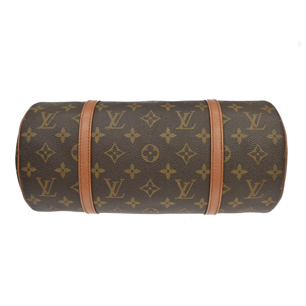 Louis Vuitton Papillon Handbag Monogram Canvas Brown Canvas Handbag (Pre-Owned)
