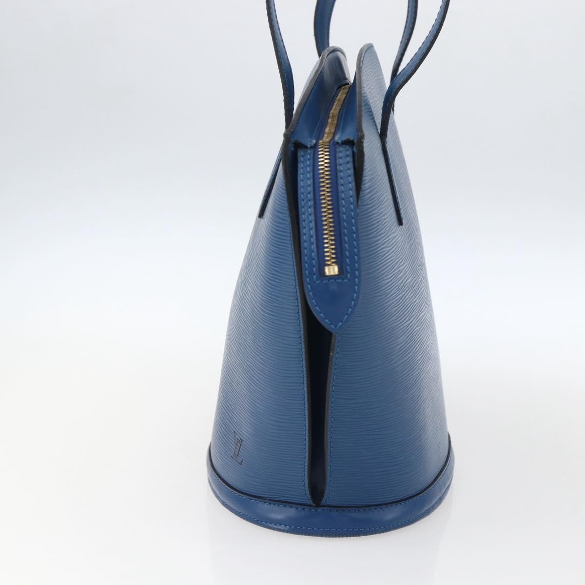 Louis Vuitton Saint Jacques Handbag Epi Leather Blue Leather Shoulder Bag Bag (Pre-Owned)