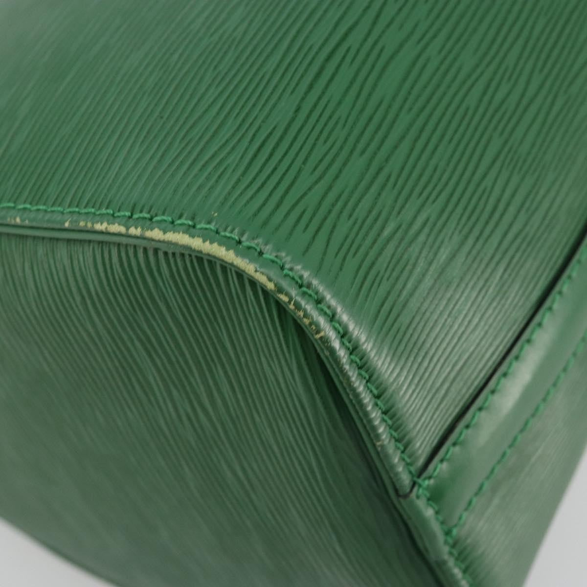 Louis Vuitton Speedy Handbag Epi Leather Green Leather Handbag (Pre-Owned)