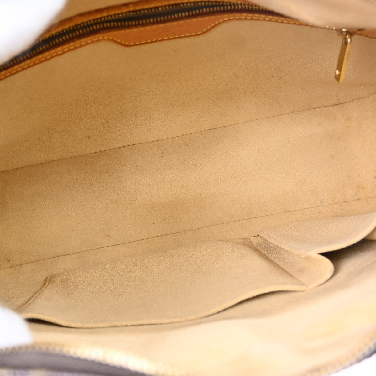 Louis Vuitton Cite Handbag Monogram Canvas Brown Canvas Shoulder Bag Bag (Pre-Owned)