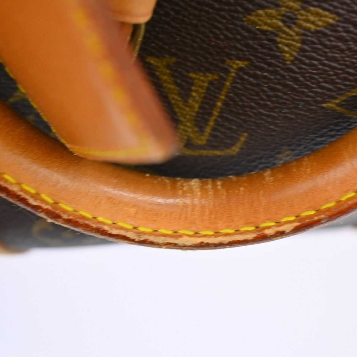 Louis Vuitton Keepall Bandouliere Bag Monogram Canvas Brown Canvas Travel Bag Bag (Pre-Owned)