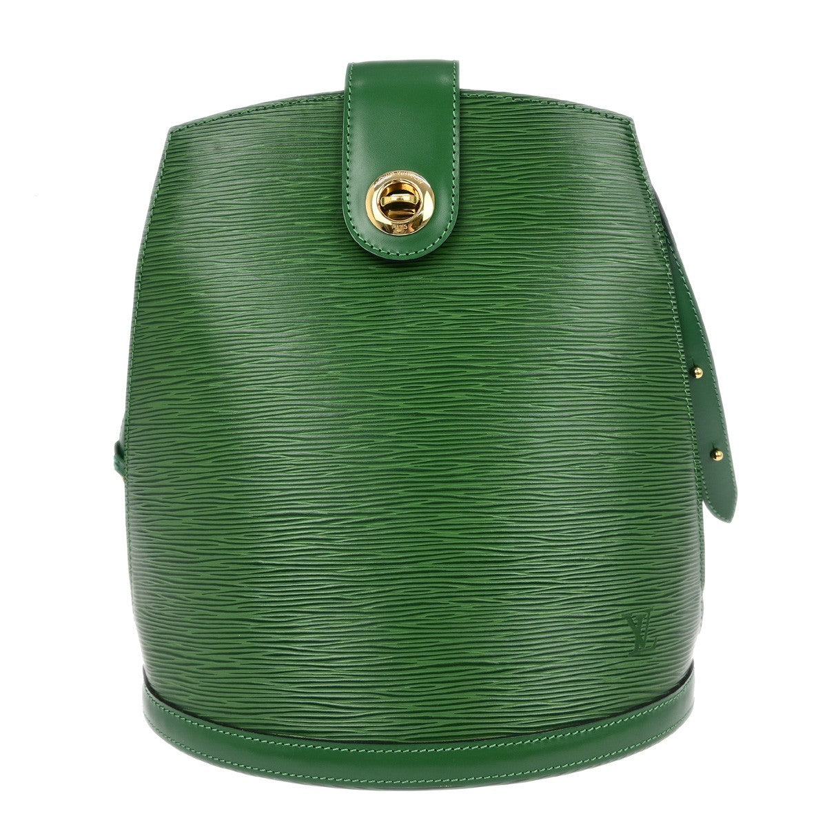 Louis Vuitton Cluny Shoulder Bag Epi Leather Green Leather Shoulder Bag Bag (Pre-Owned)