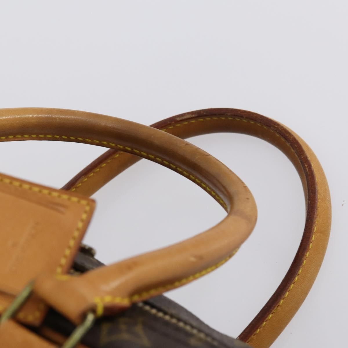 Louis Vuitton Sirius Handbag Monogram Canvas Brown Canvas Travel Bag Bag (Pre-Owned)