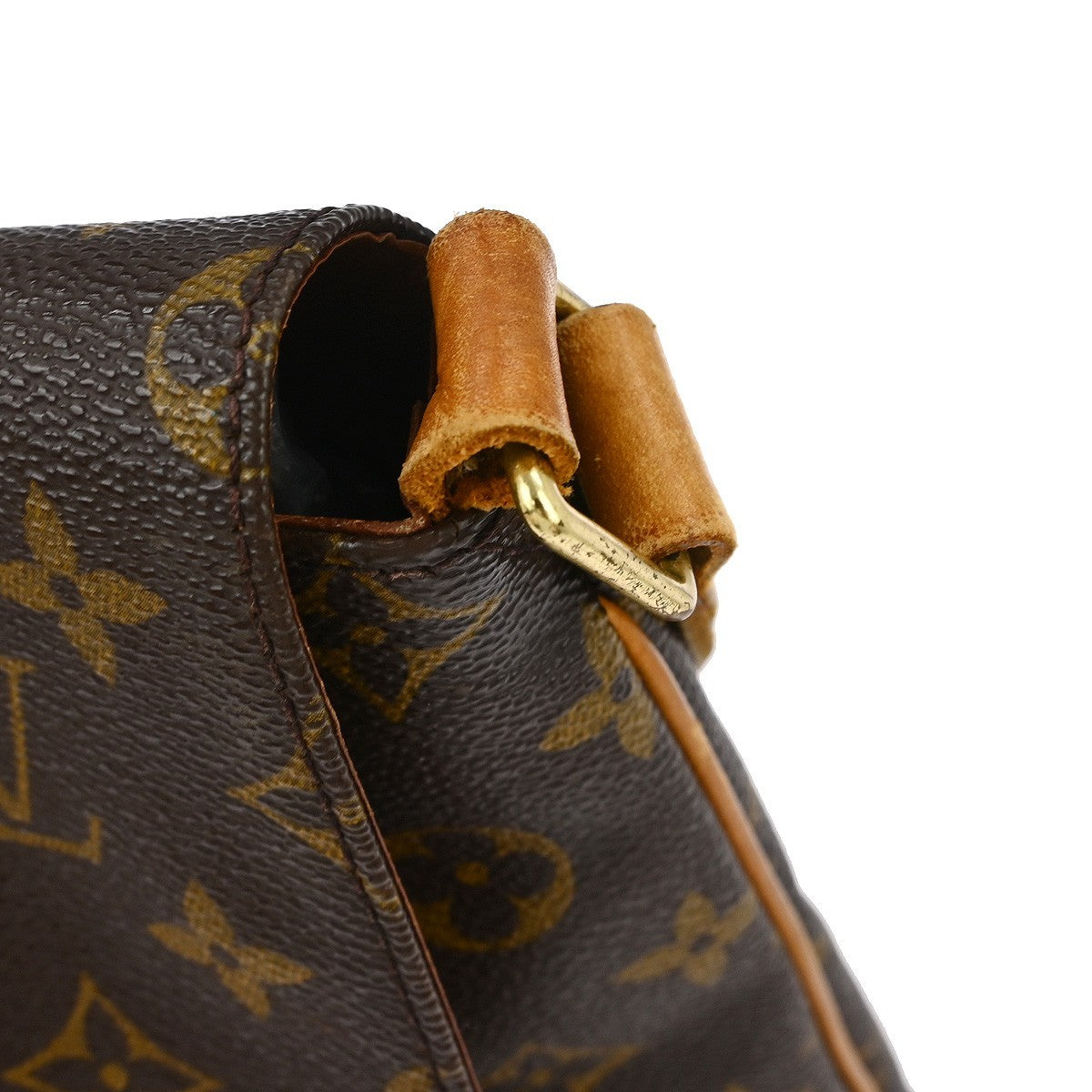 Louis Vuitton Musette Salsa Handbag Monogram Canvas Brown Canvas Shoulder Bag Bag (Pre-Owned)