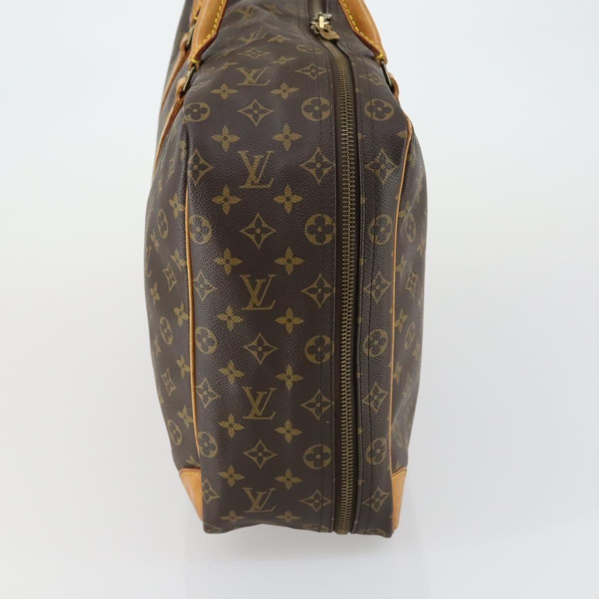 Louis Vuitton Sirius Handbag Monogram Canvas Brown Canvas Travel Bag Bag (Pre-Owned)