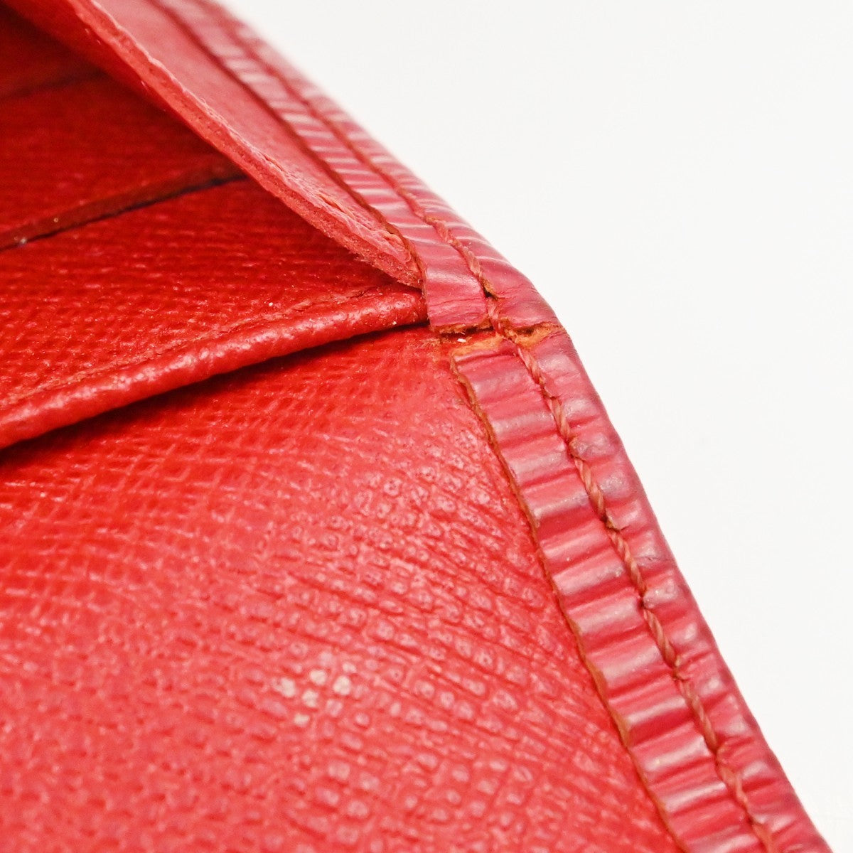 Louis Vuitton Wallet Epi Epi Leather Red Leather Wallets Accessory (Pre-Owned)