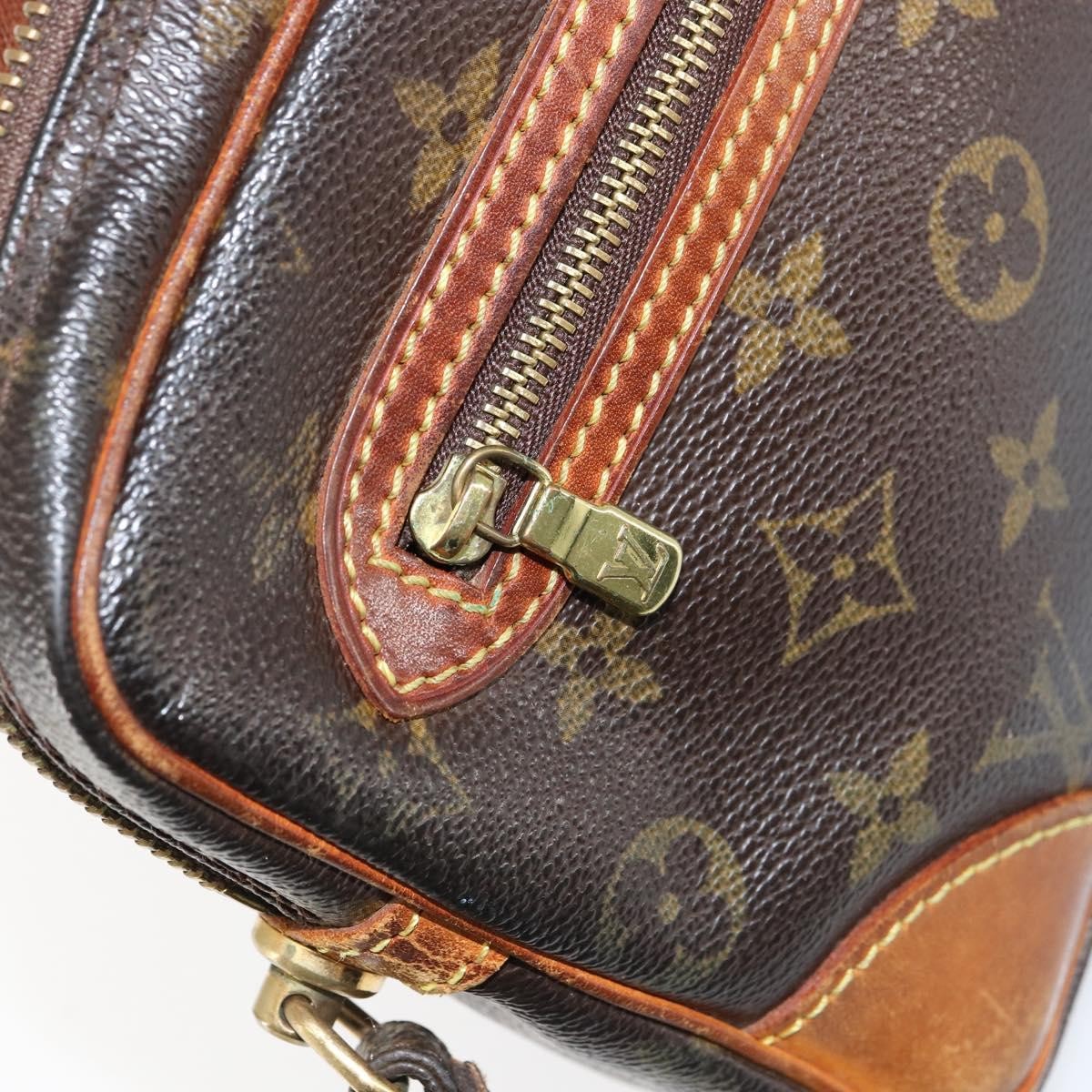 Louis Vuitton Marly Dragonne Clutch Monogram Canvas Brown Canvas Clutche & Pouche Bag (Pre-Owned)