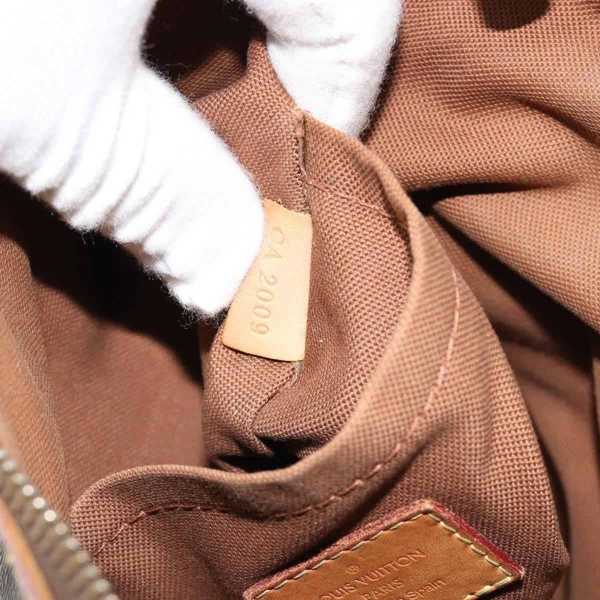 Louis Vuitton Odeon Handbag Monogram Canvas Brown Canvas Shoulder Bag Bag (Pre-Owned)