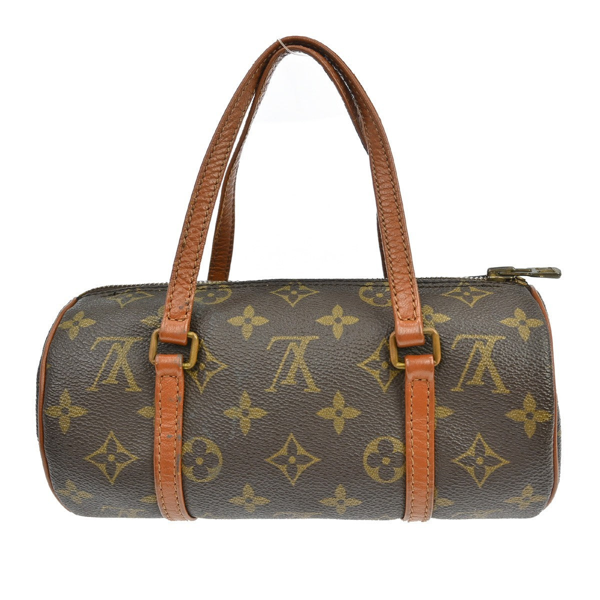 Louis Vuitton Papillon Handbag Monogram Canvas Brown Canvas Handbag (Pre-Owned)