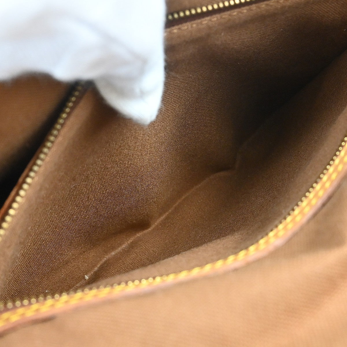 Louis Vuitton Beverly Briefcase Monogram Canvas Brown Canvas Briefcase Bag (Pre-Owned)