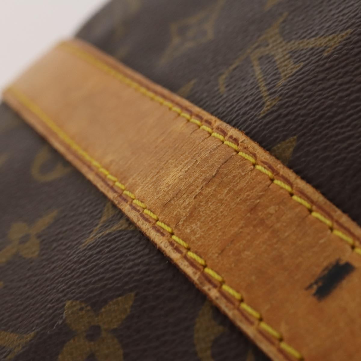 Louis Vuitton Keepall Bag Monogram Canvas Brown Canvas Travel Bag Bag (Pre-Owned)