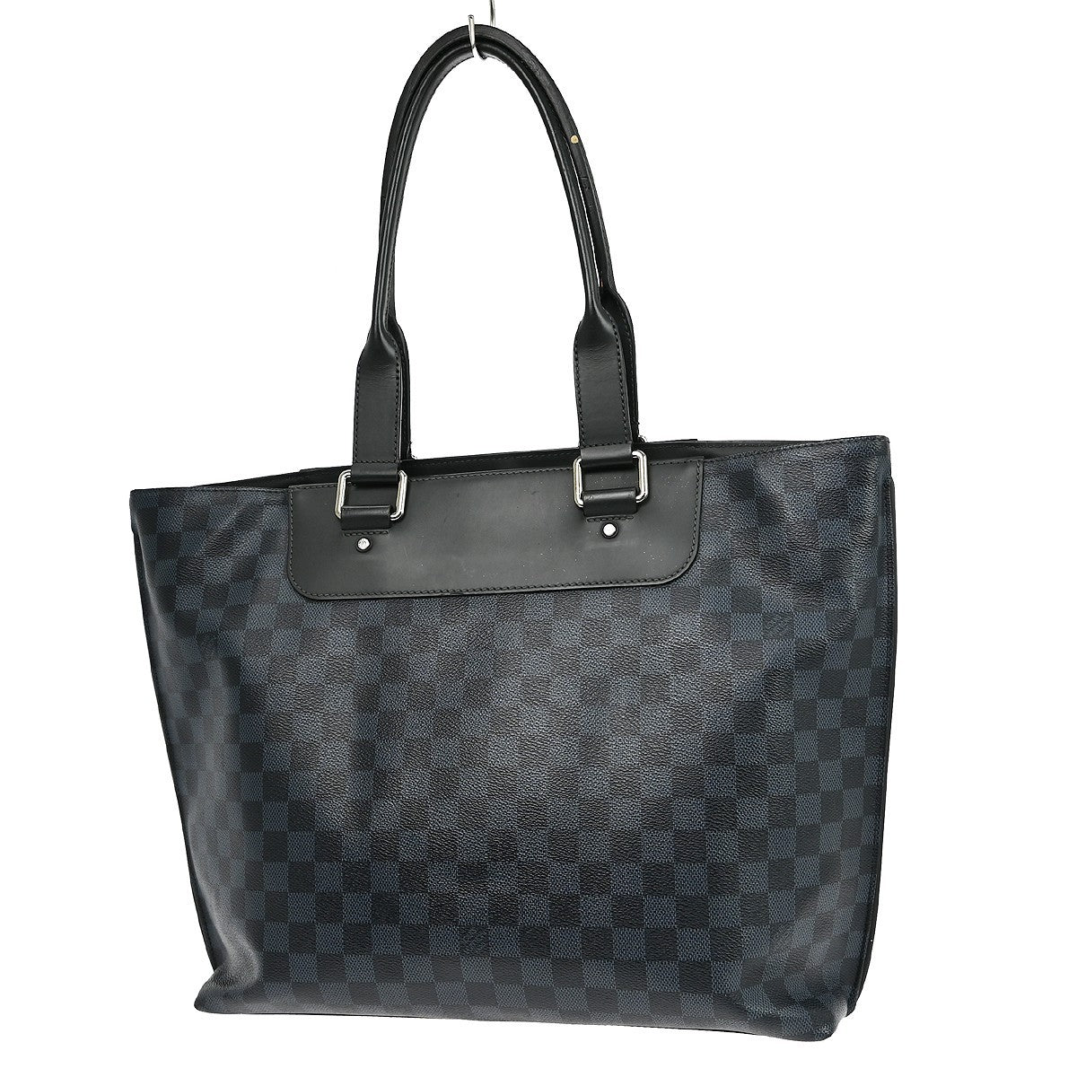 Louis Vuitton Cabas Voyage Damier Cobalt Black Canvas Tote Bag Bag (Pre-Owned)