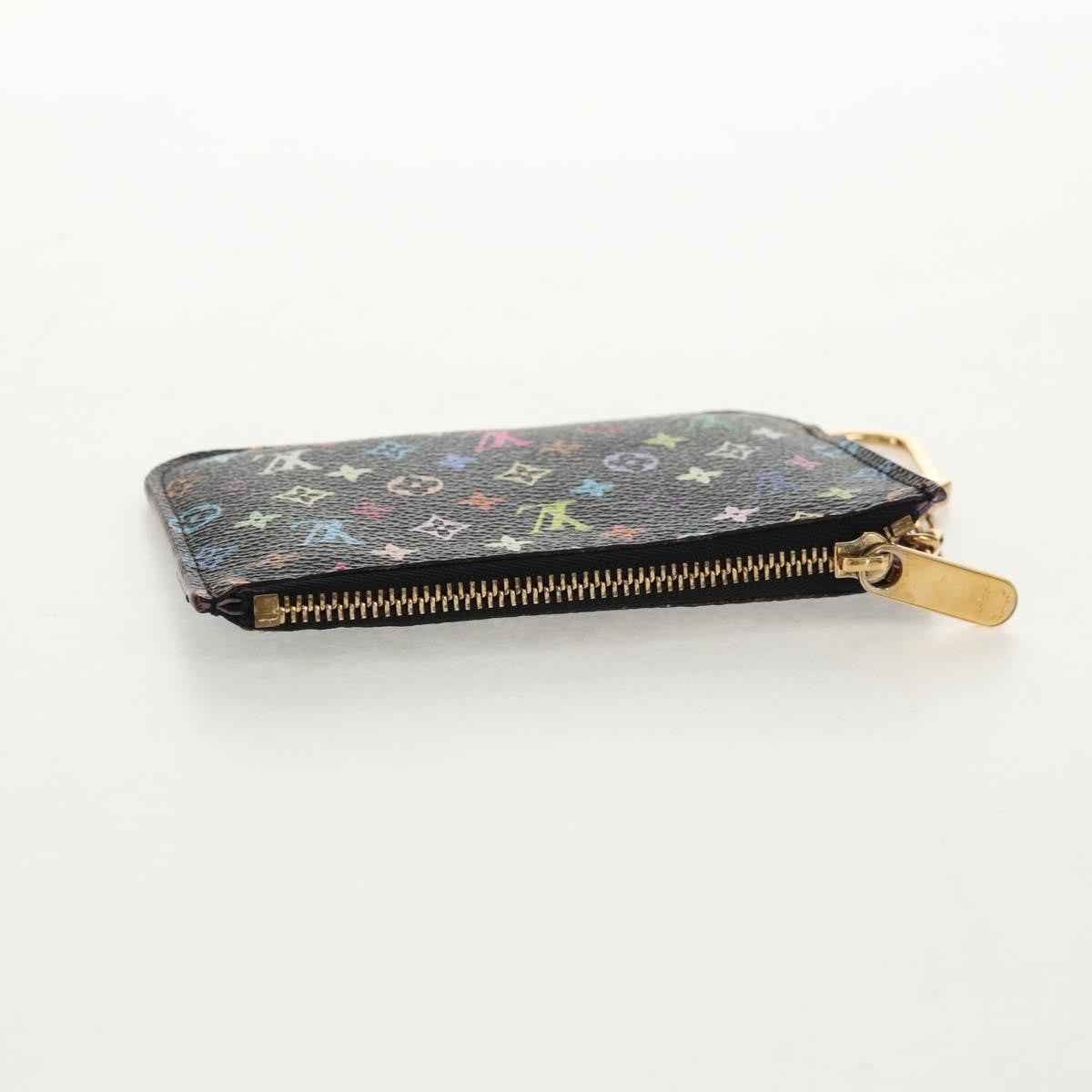 Louis Vuitton Pochette Clés Nm Monogram Multicolor Canvas Black Canvas Wallets Accessory (Pre-Owned)