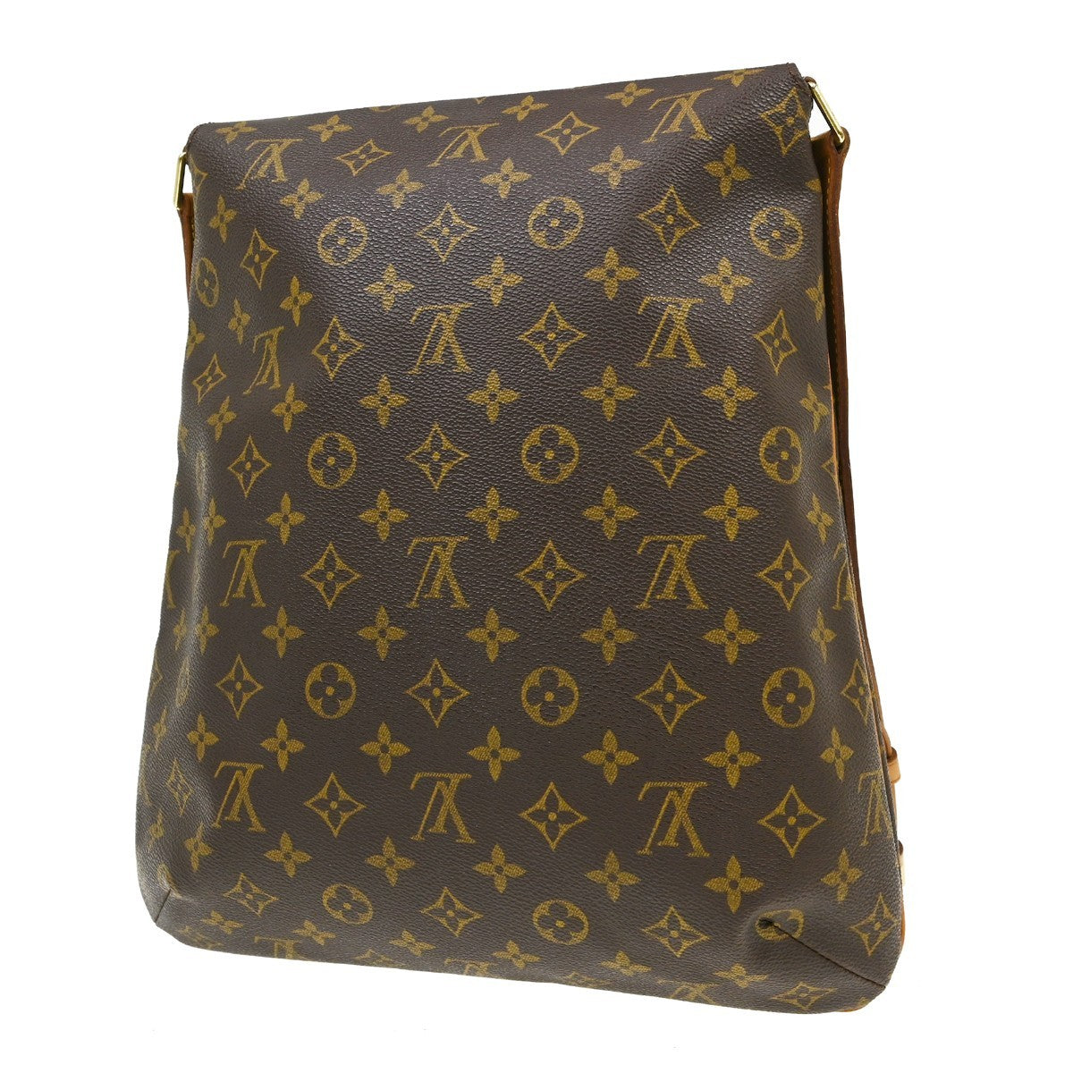 Louis Vuitton Musette Salsa Handbag Monogram Canvas Brown Canvas Shoulder Bag Bag (Pre-Owned)