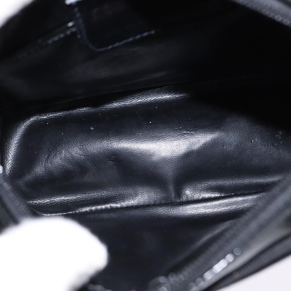 Salvatore Ferragamo Vara Bow Camera Shoulder Bag Patent Leather Black Patent_Leather Shoulder Bag Bag (Pre-Owned)
