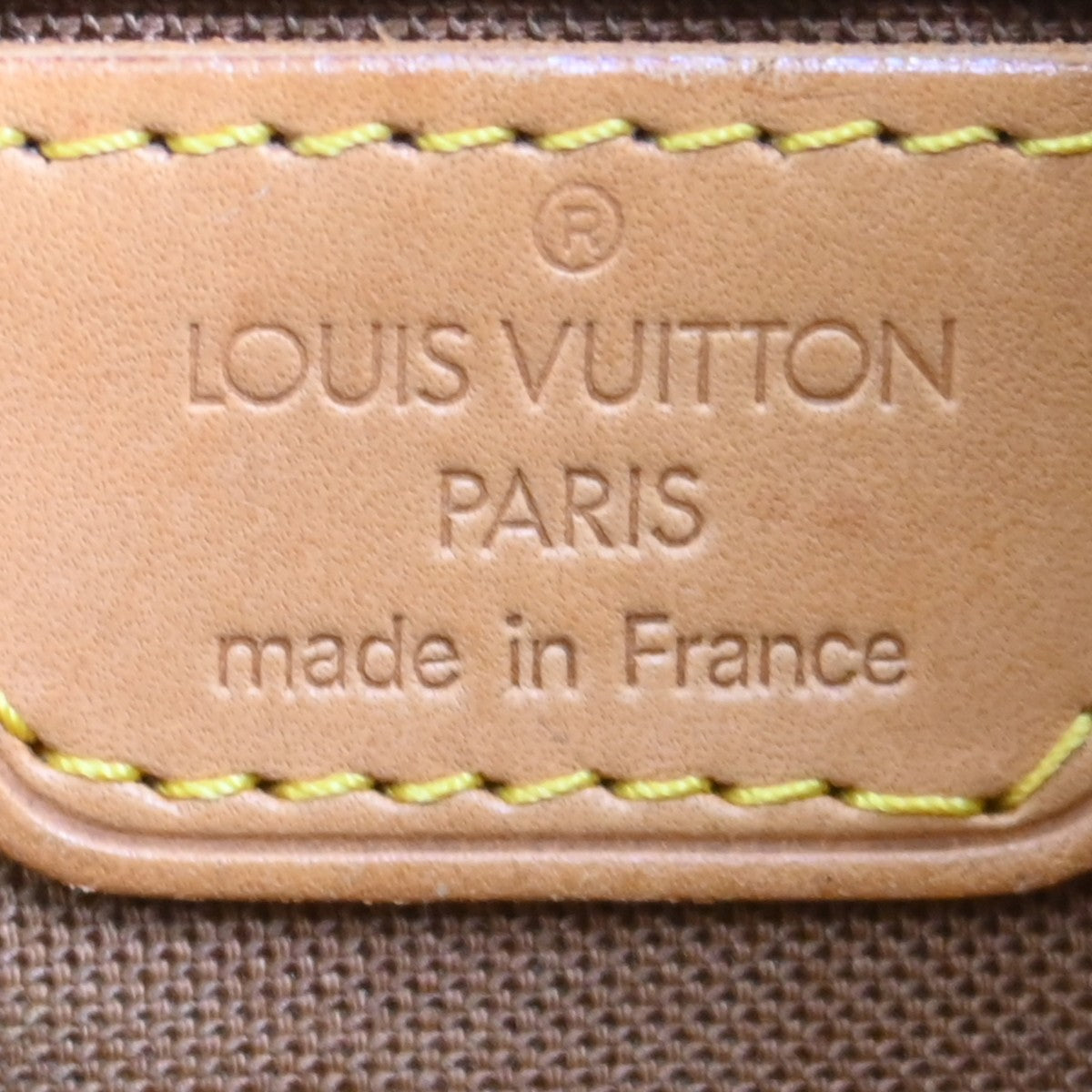 Louis Vuitton Vintage Montsouris Backpack Monogram Canvas Brown Canvas Backpack Bag (Pre-Owned)