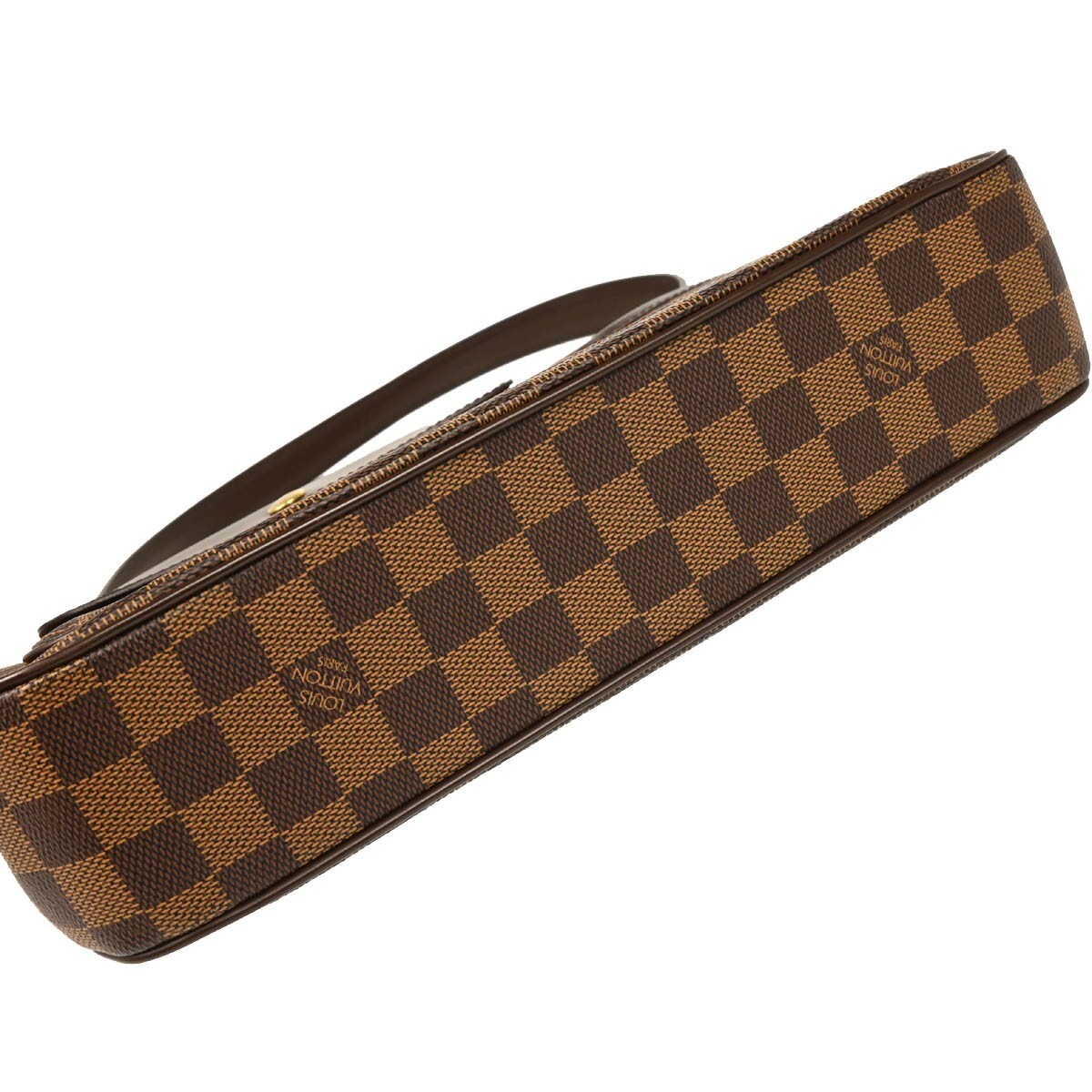 Louis Vuitton Aubagne Bag Damier Brown Canvas Shoulder Bag Bag (Pre-Owned)