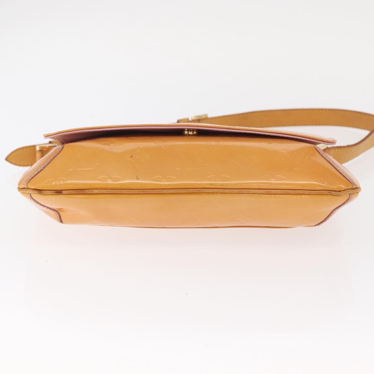 Louis Vuitton Thompson Street Handbag Monogram Vernis Yellow Patent_Leather Shoulder Bag Bag (Pre-Owned)