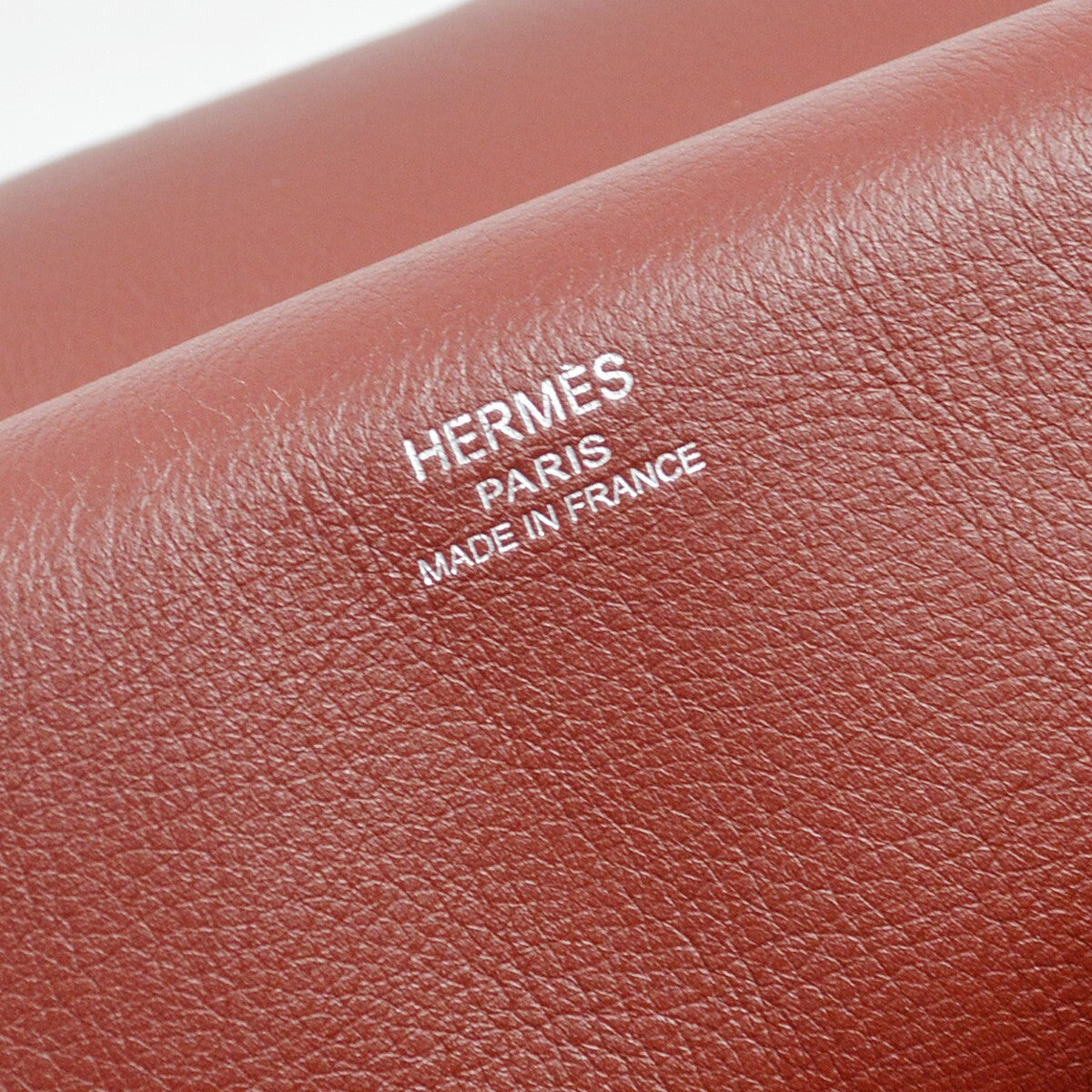 Hermes Jypsiere Bag Swift Burgundy Leather Shoulder Bag Bag (Pre-Owned)