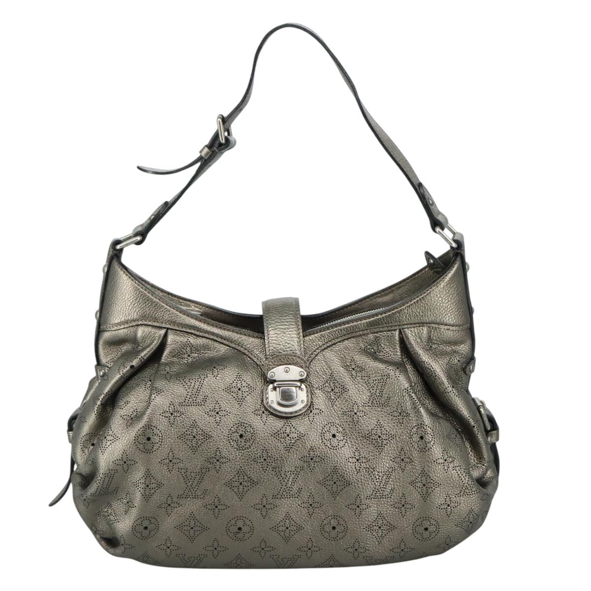 Louis Vuitton Xs Crossbody Bag Mahina Leather Metallic Canvas Shoulder Bag Bag (Pre-Owned)