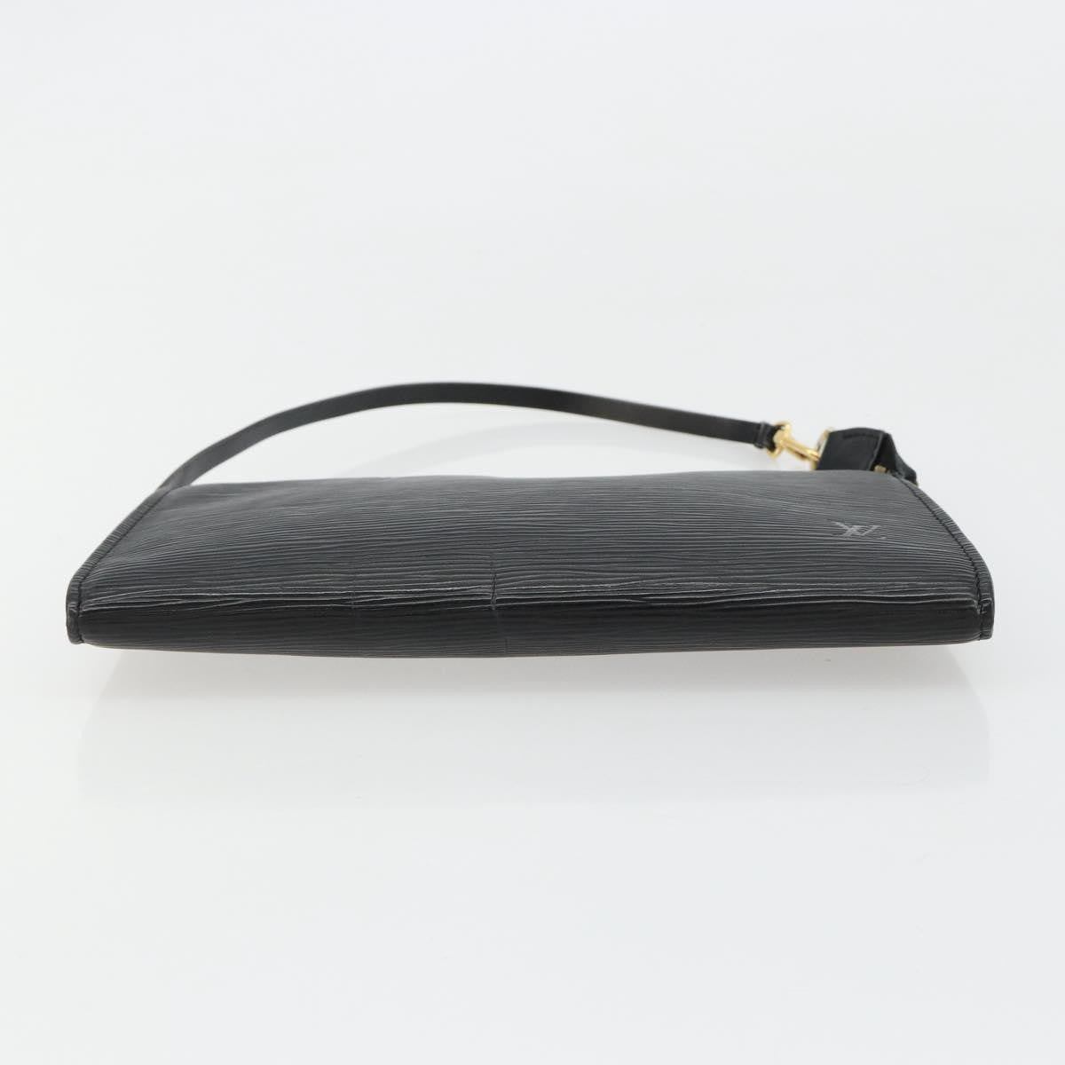 Louis Vuitton Pochette Accessoires Epi Leather Black Leather Clutche & Pouche Bag (Pre-Owned)