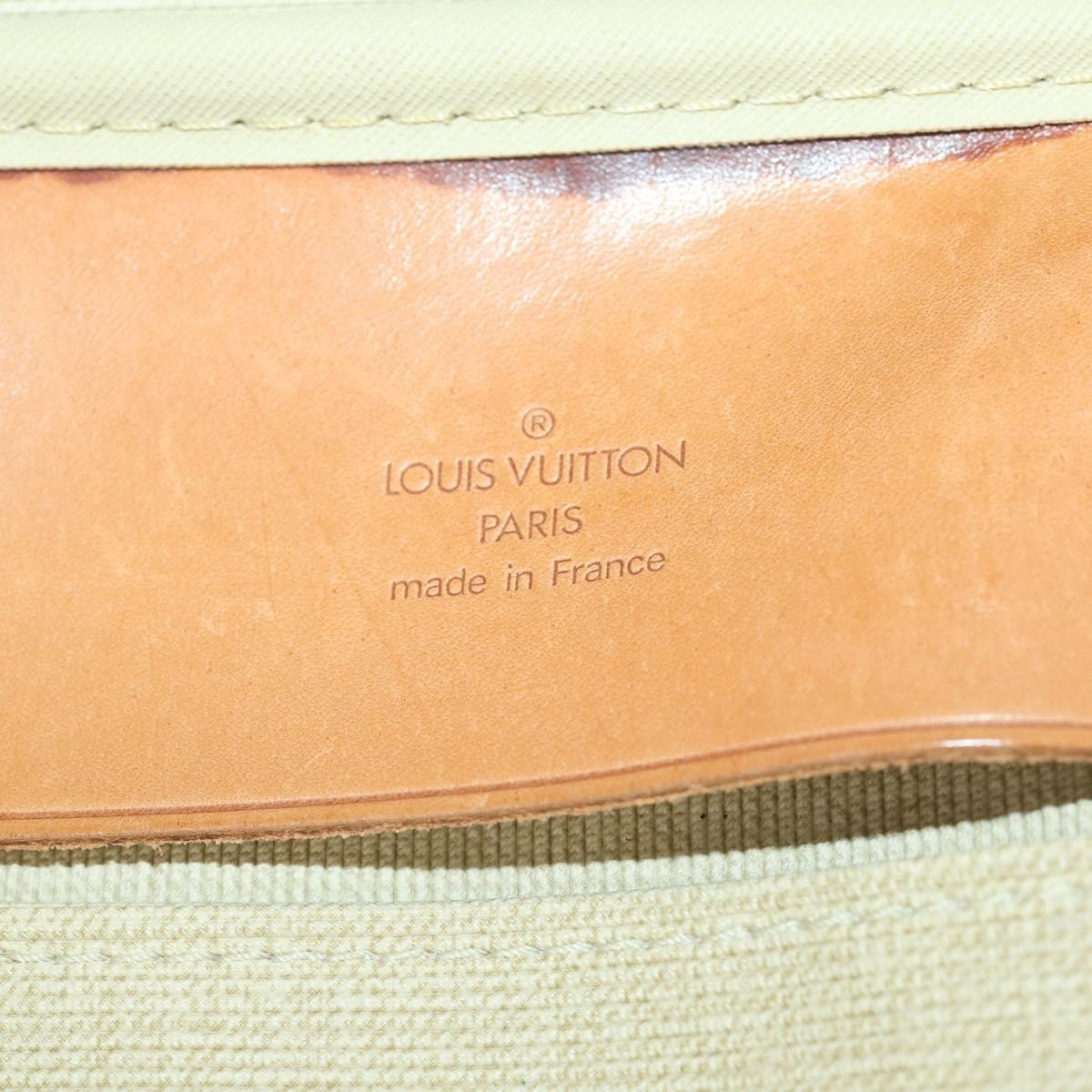 Louis Vuitton Sirius Handbag Monogram Canvas Brown Canvas Travel Bag Bag (Pre-Owned)