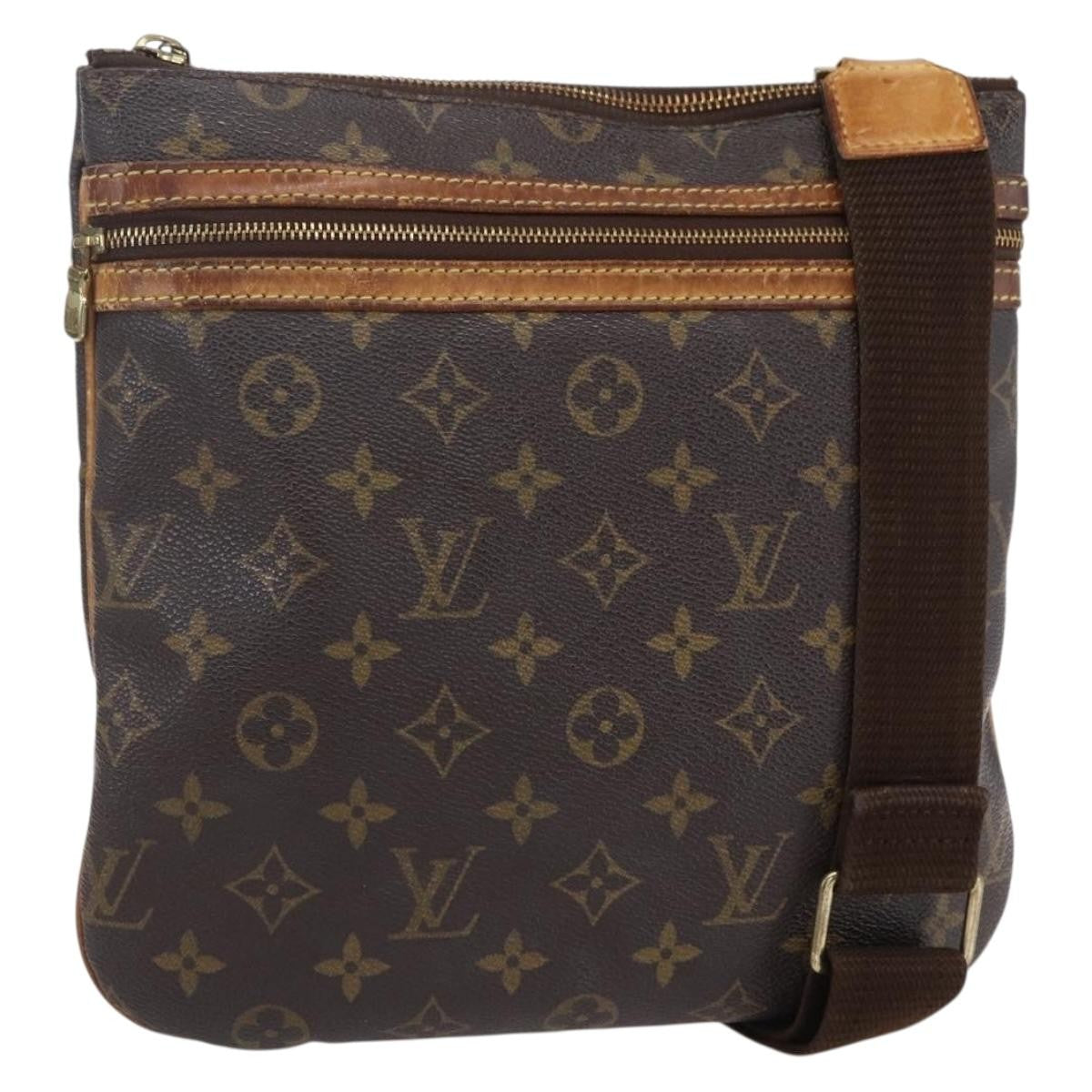 Louis Vuitton Bosphore Pochette Monogram Canvas Brown Canvas Shoulder Bag Bag (Pre-Owned)