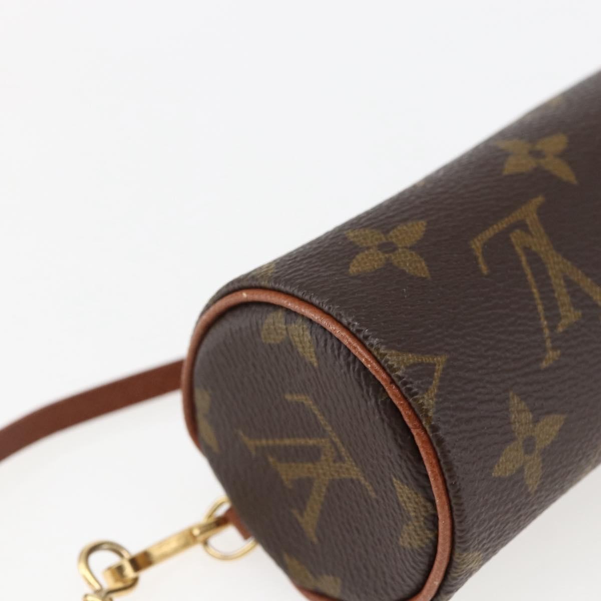Louis Vuitton Papillon Pochette Monogram Canvas Brown Canvas Clutche & Pouche Bag (Pre-Owned)