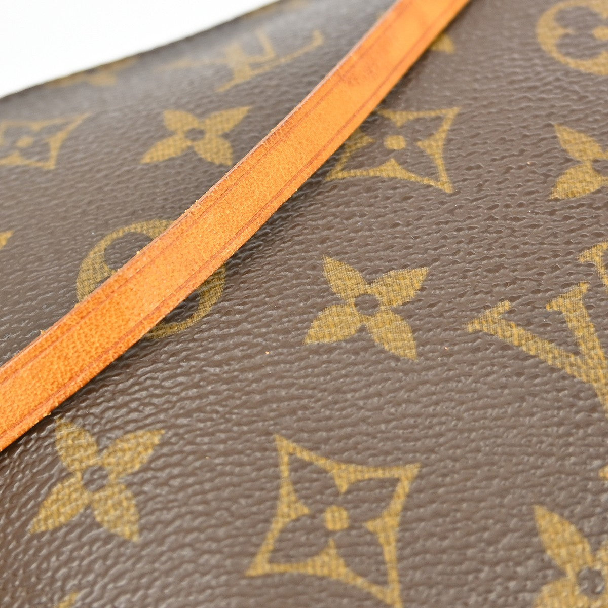 Louis Vuitton Pochette Accessoires Nm Monogram Canvas Brown Canvas Clutche & Pouche Bag (Pre-Owned)