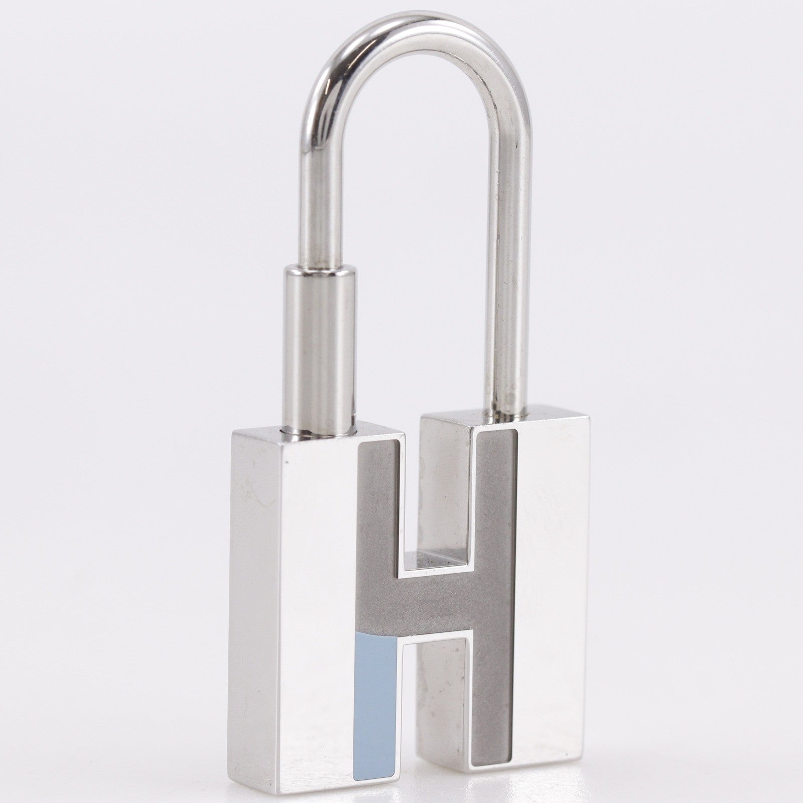Hermes Cadena Keyring Metal Silver Metal Charms And Keychains Accessory (Pre-Owned)