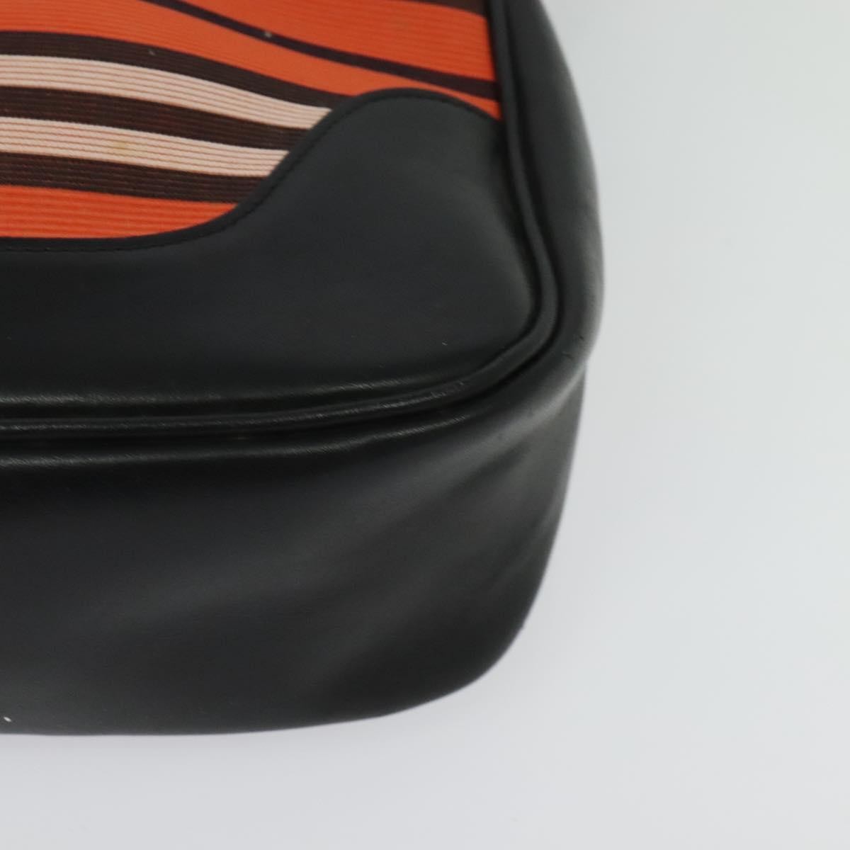 Burberry Blue Label Shoulder Bag Canvas Orange Canvas Shoulder Bag Bag (Pre-Owned)