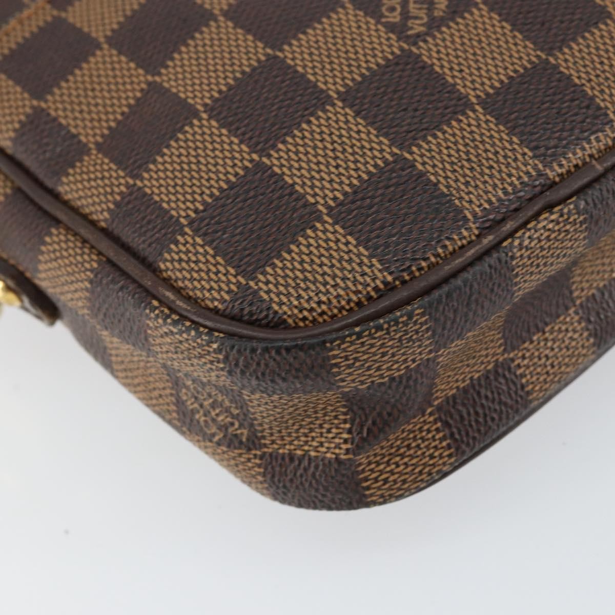 Louis Vuitton Rift Handbag Damier Brown Canvas Shoulder Bag Bag (Pre-Owned)