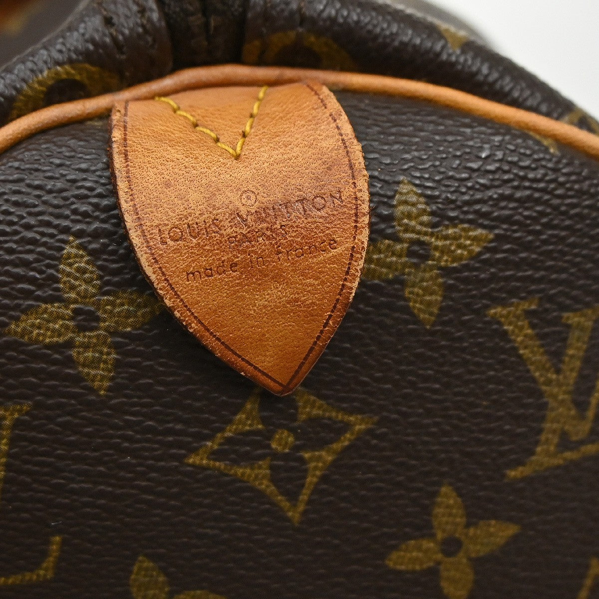 Louis Vuitton Keepall Bag Monogram Canvas Brown Canvas Travel Bag Bag (Pre-Owned)