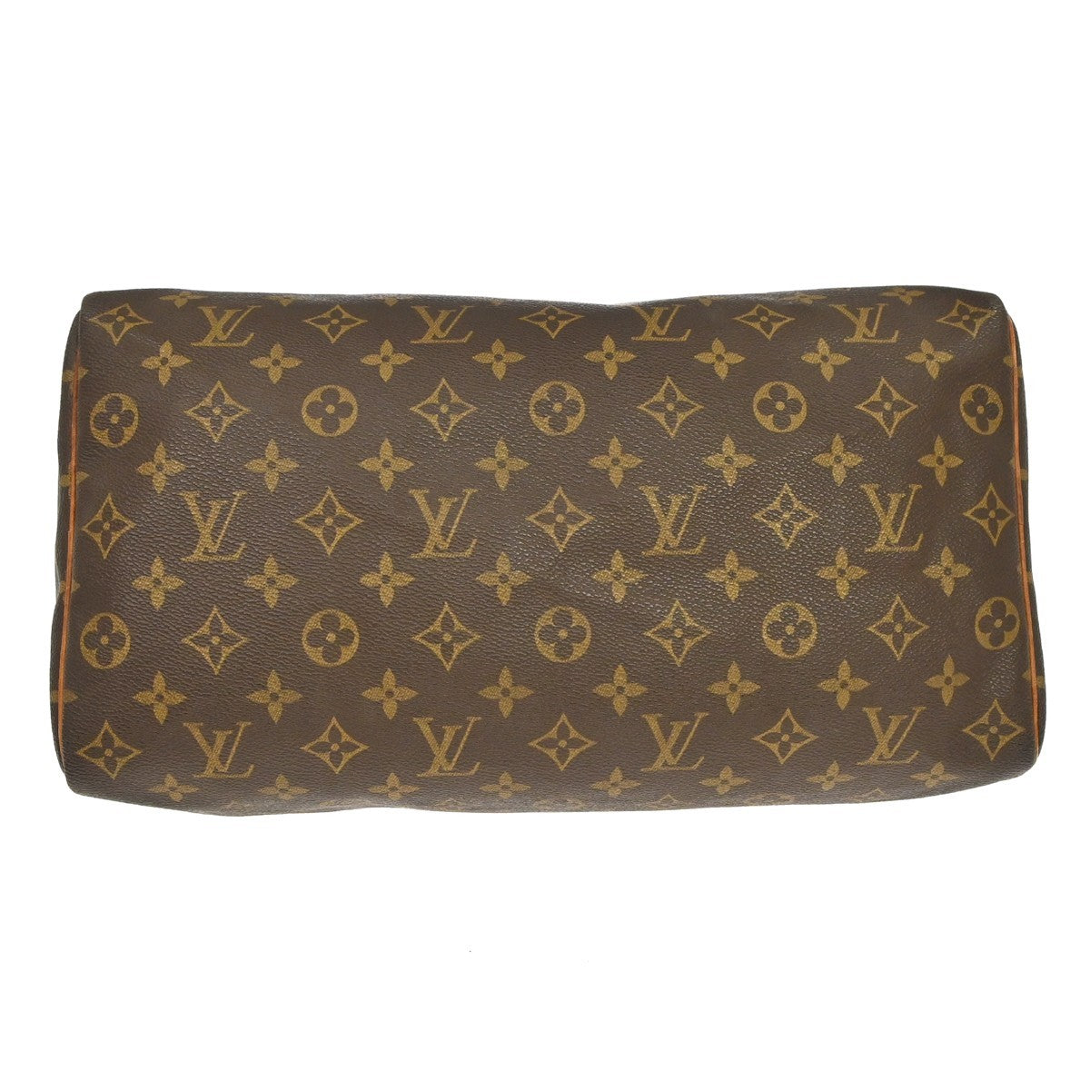 Louis Vuitton Speedy Handbag Monogram Canvas Brown Canvas Handbag (Pre-Owned)
