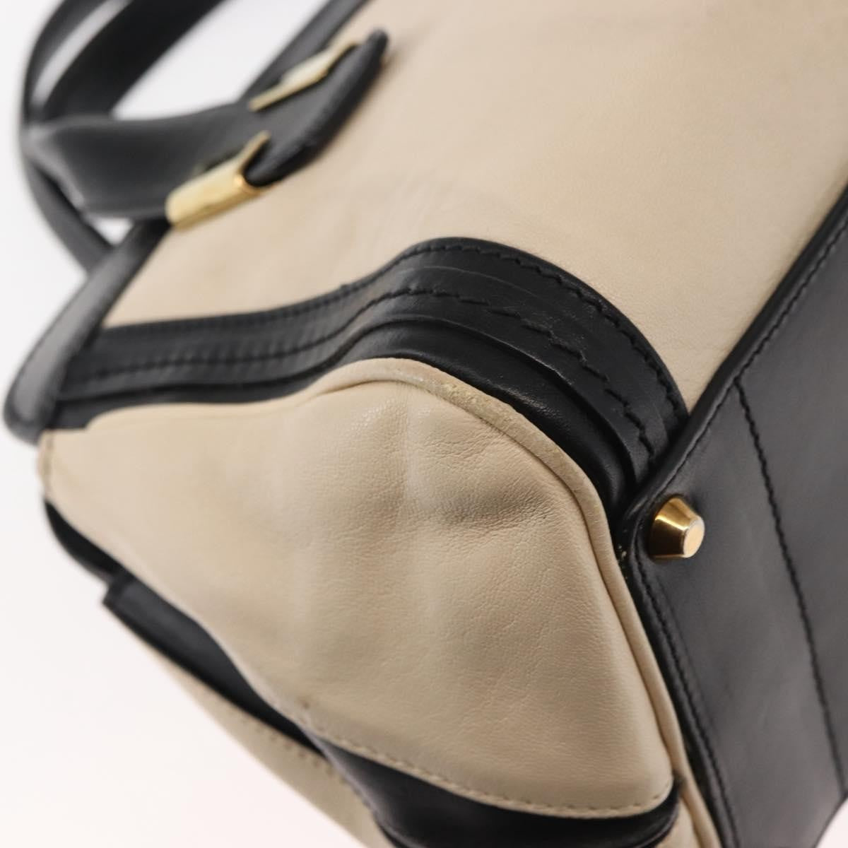 Chloe Alice Satchel Leather White Leather Handbag (Pre-Owned)