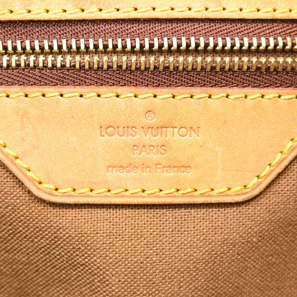 Louis Vuitton Batignolles Handbag Monogram Canvas Brown Canvas Shoulder Bag Bag (Pre-Owned)