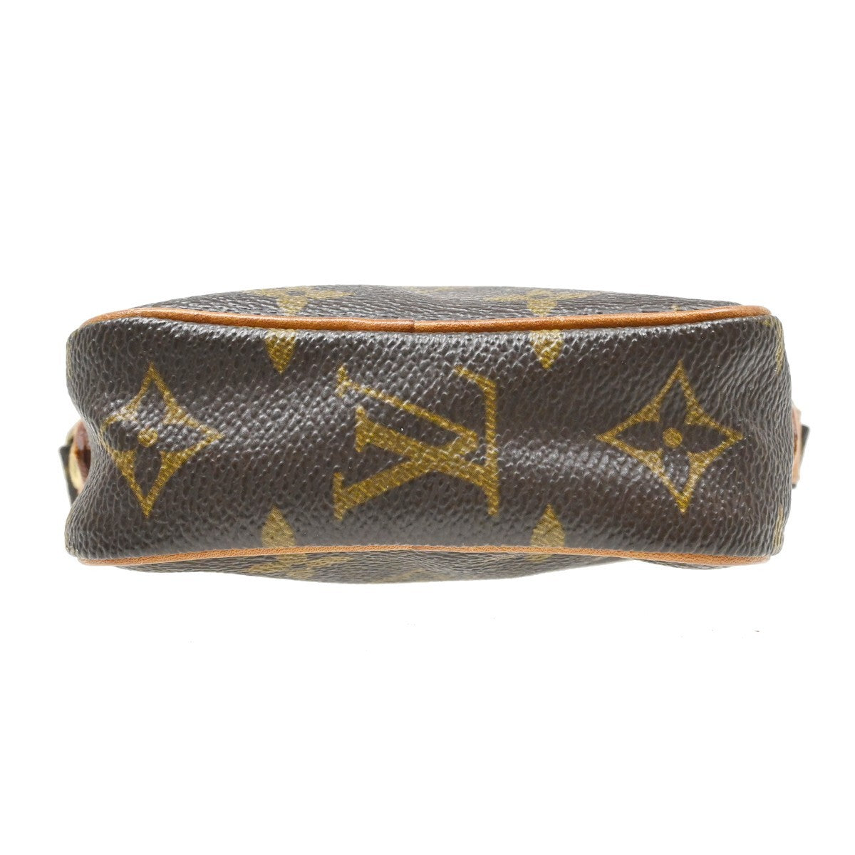 Louis Vuitton Danube Handbag Monogram Canvas Brown Canvas Shoulder Bag Bag (Pre-Owned)