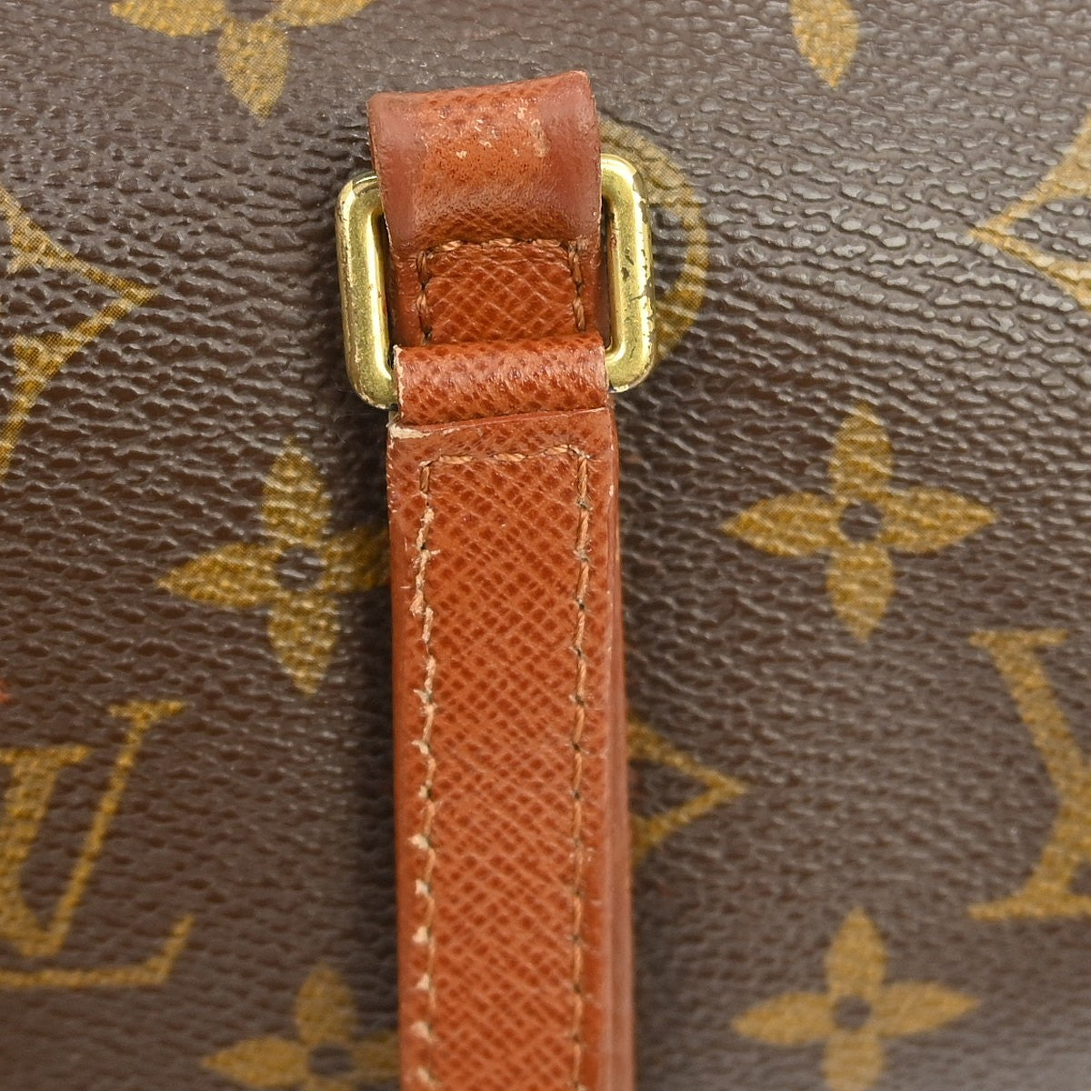 Louis Vuitton Papillon Handbag Monogram Canvas Brown Canvas Handbag (Pre-Owned)