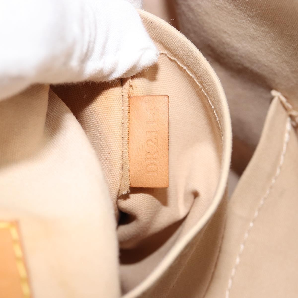 Louis Vuitton Montebello Handbag Monogram Vernis Beige Patent_Leather Handbag (Pre-Owned)
