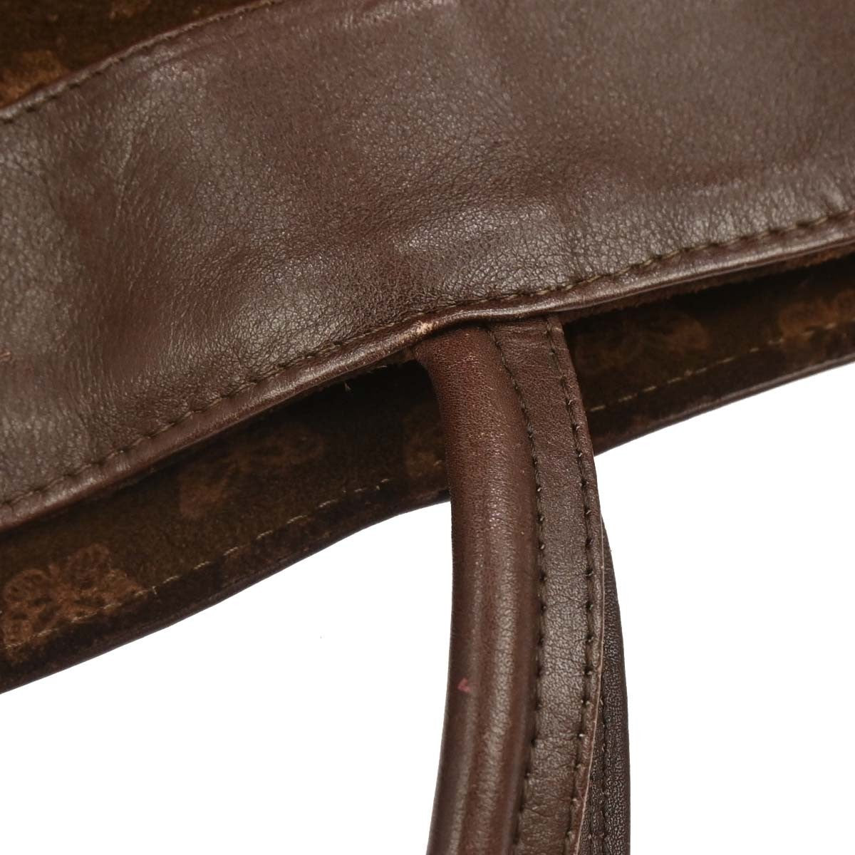 Bottega Veneta Butterfly Handle Tote Suede Brown Suede Tote Bag Bag (Pre-Owned)